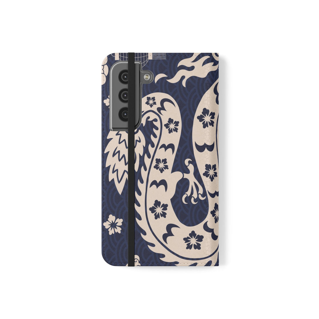Sakura Serpent Phone Folio Case