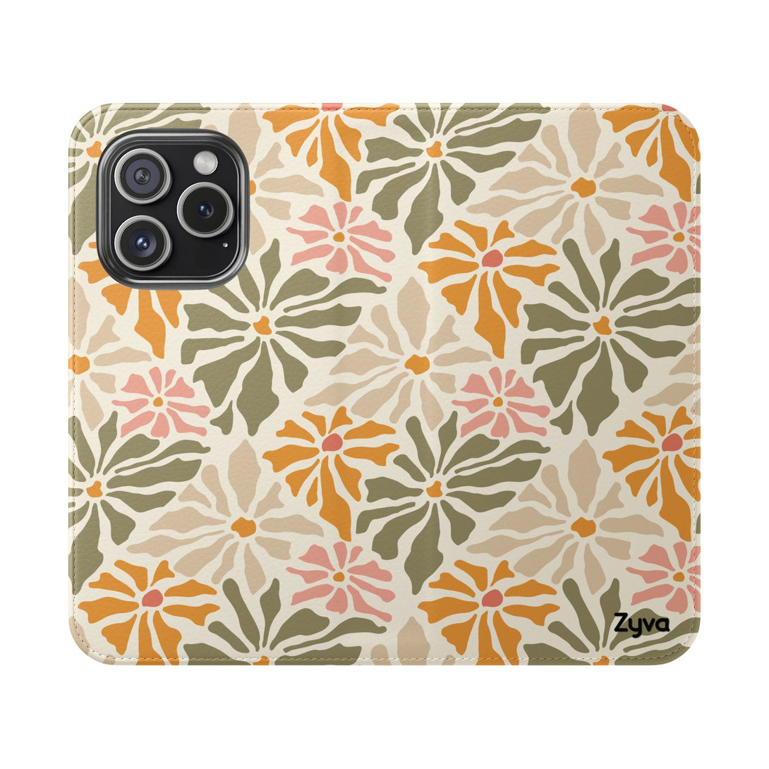 Harvest Bloom Phone Folio Case