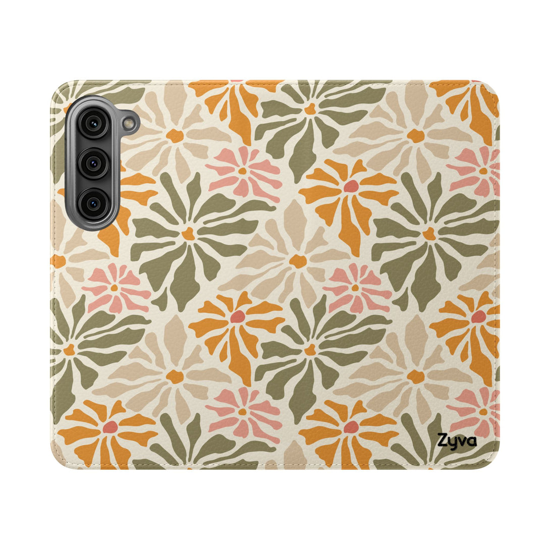 Harvest Bloom Phone Folio Case