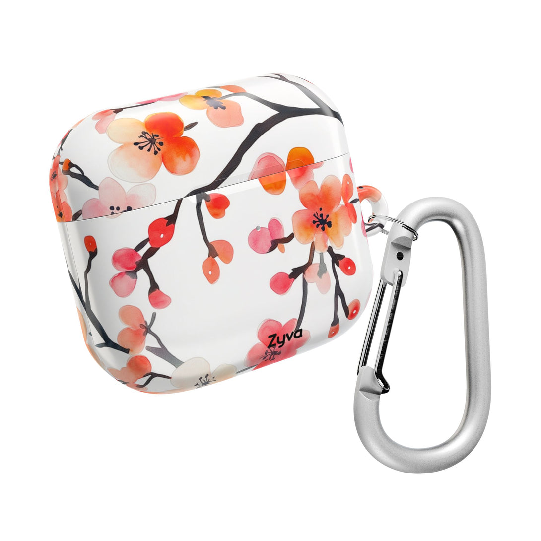 Red Florals AirPod Case