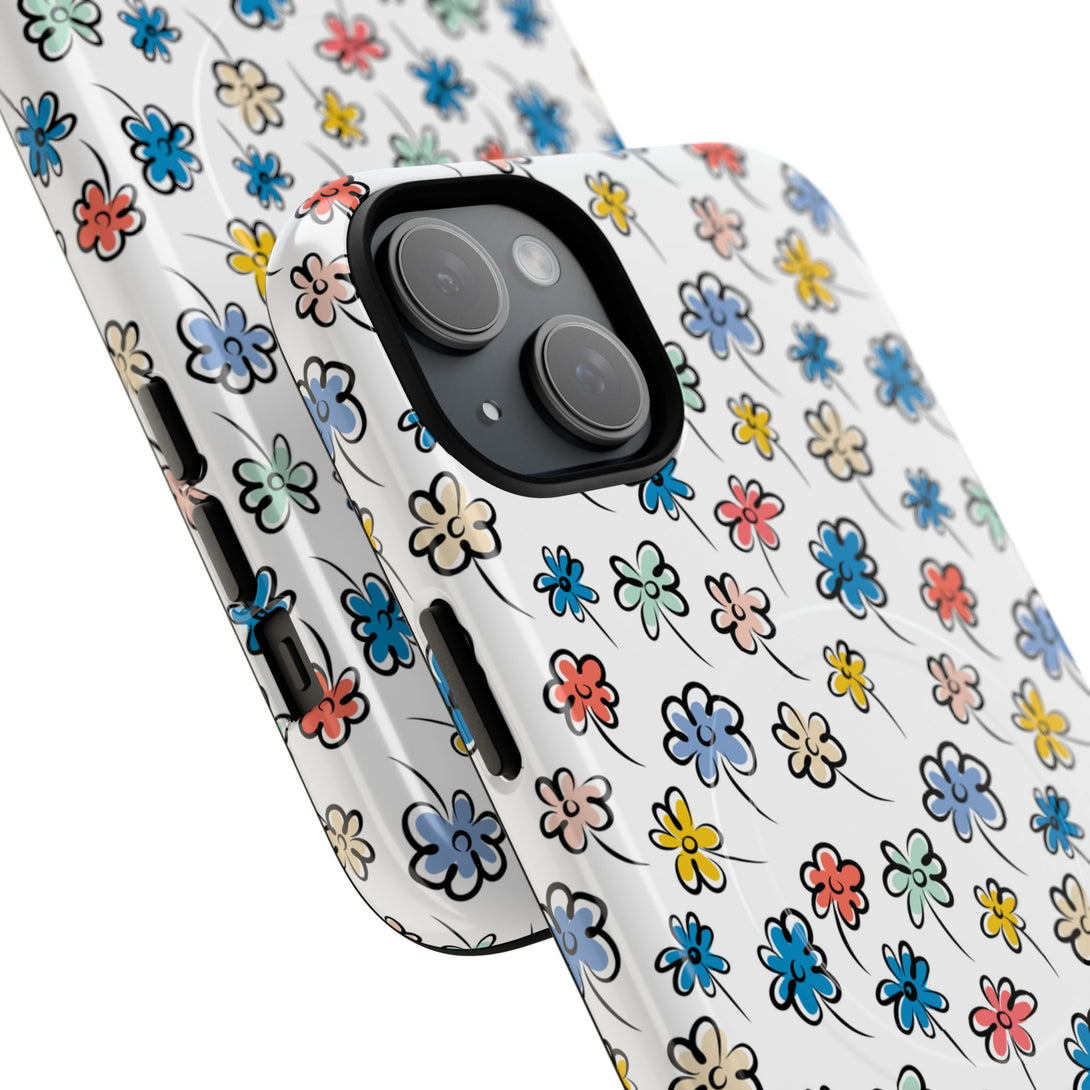 Sunny Scribbles iPhone MagSafe Case