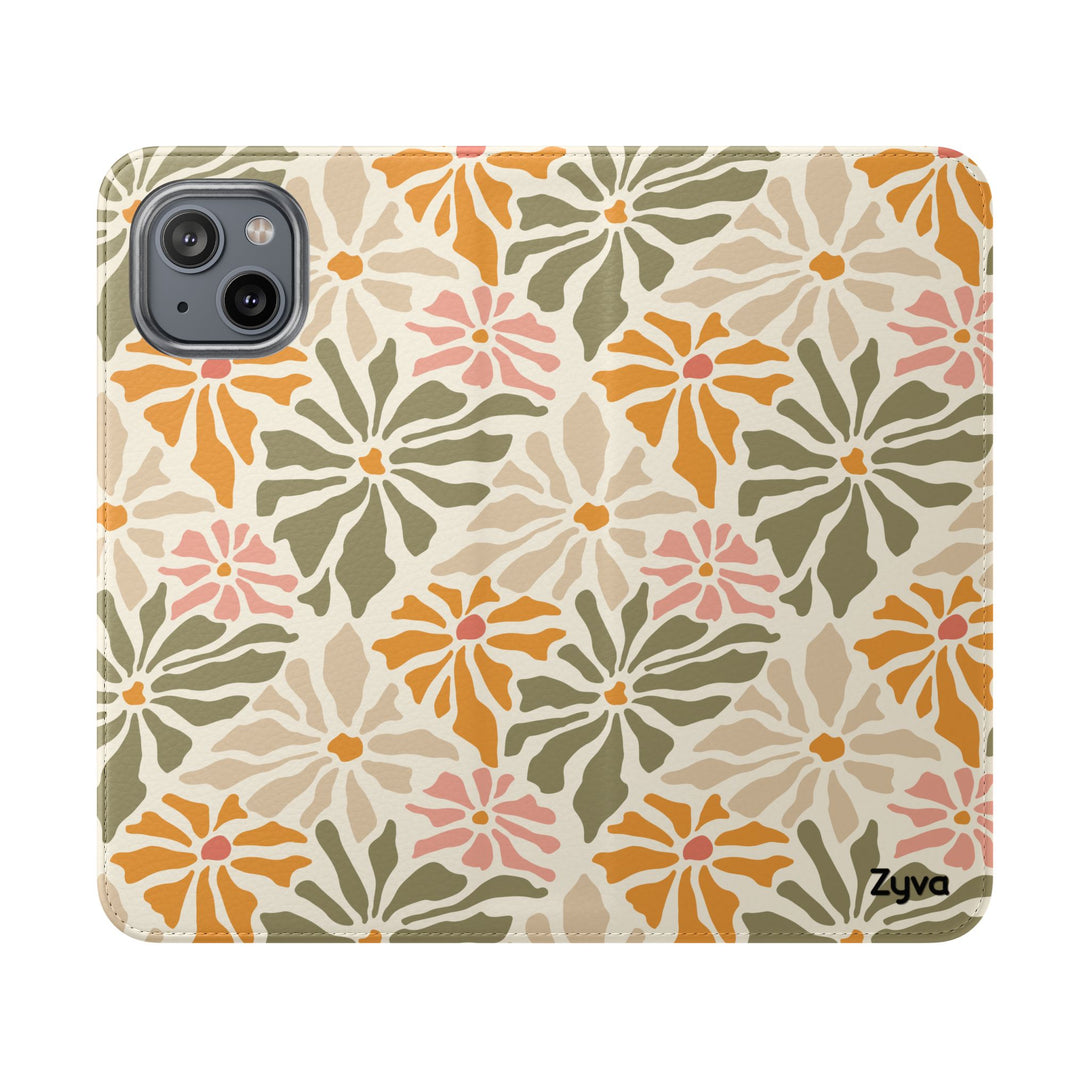 Harvest Bloom Phone Folio Case