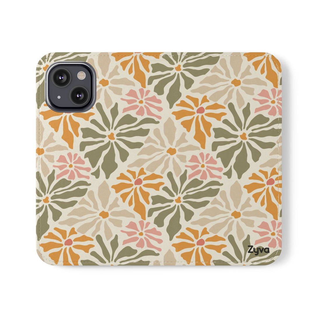 Harvest Bloom Phone Folio Case