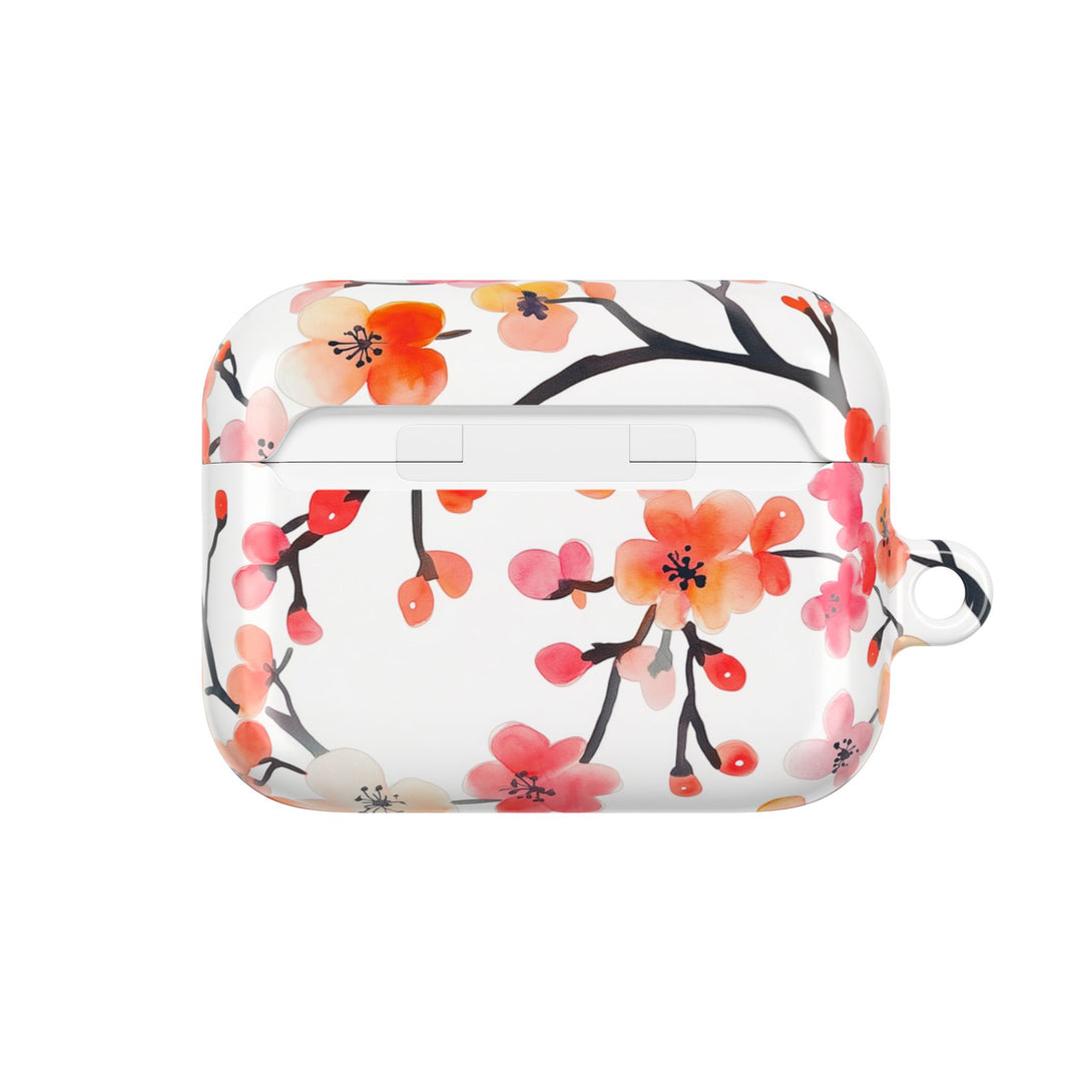 Red Florals AirPod Case
