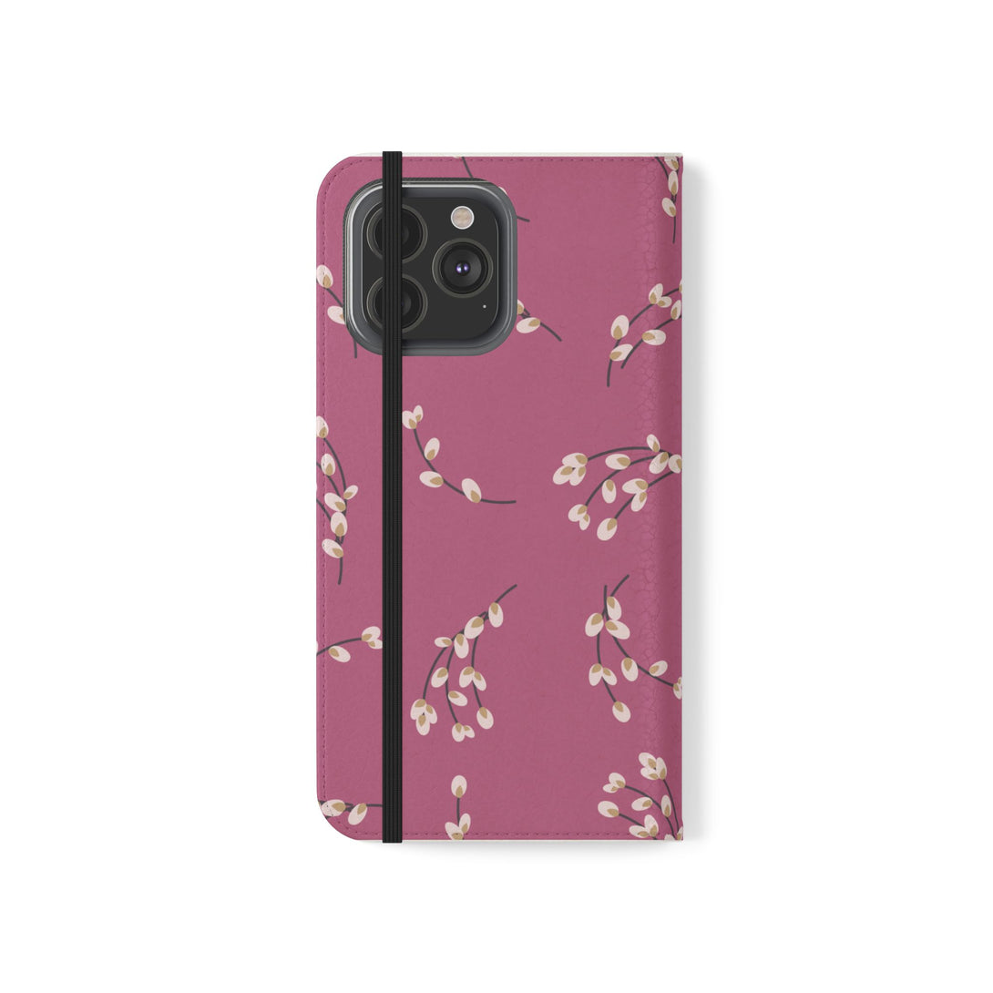 Blush Bloom Phone Folio Case