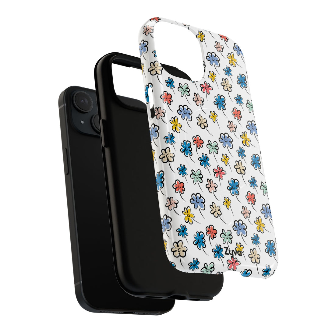 Sunny Scribbles iPhone MagSafe Case