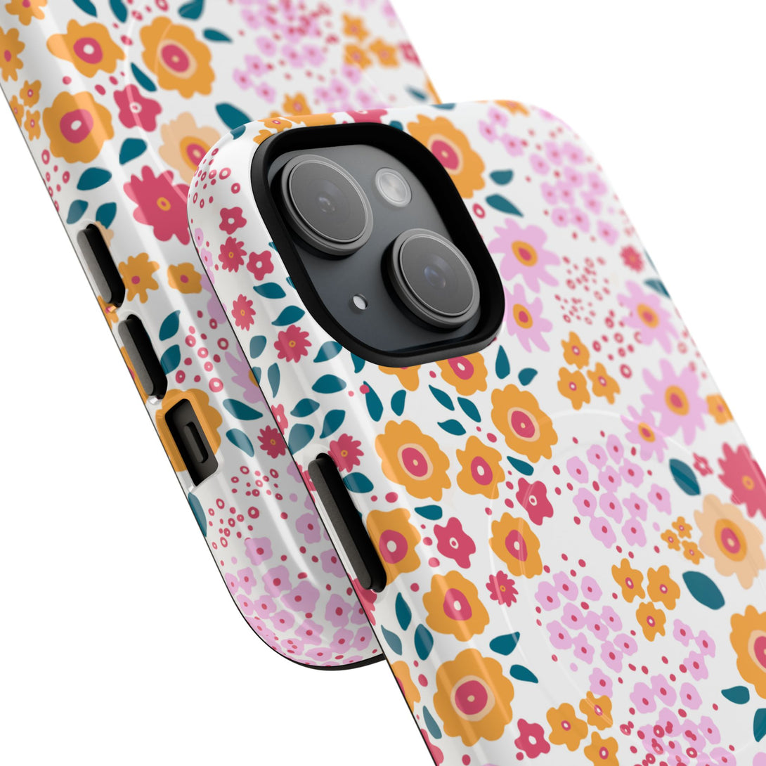 Floral Confetti iPhone MagSafe Case