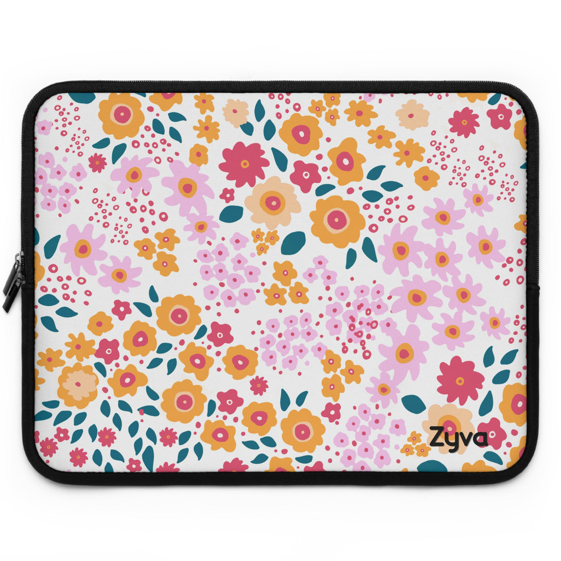 Floral Confetti  Laptop Sleeve