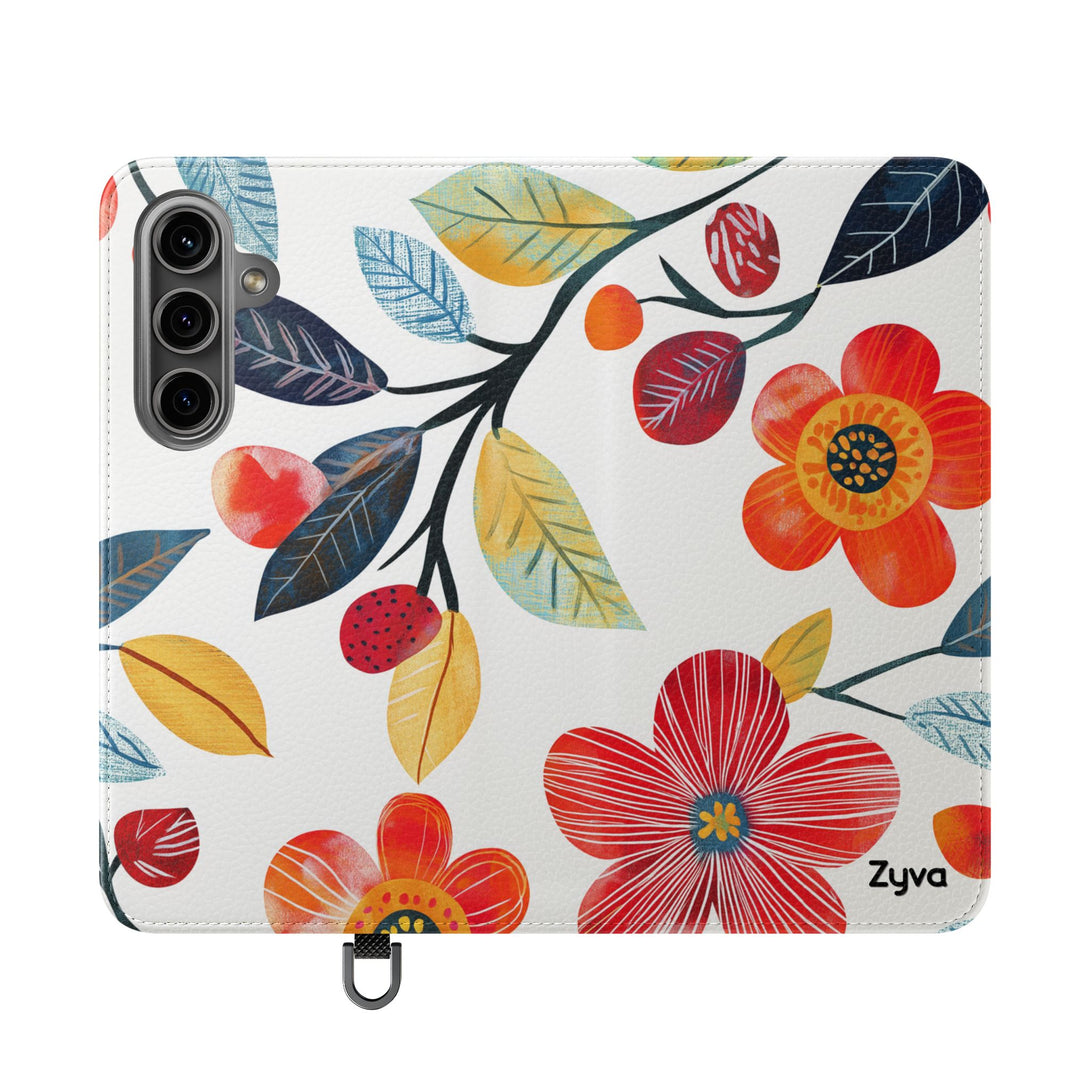 Midnight Tropic Phone Folio Case