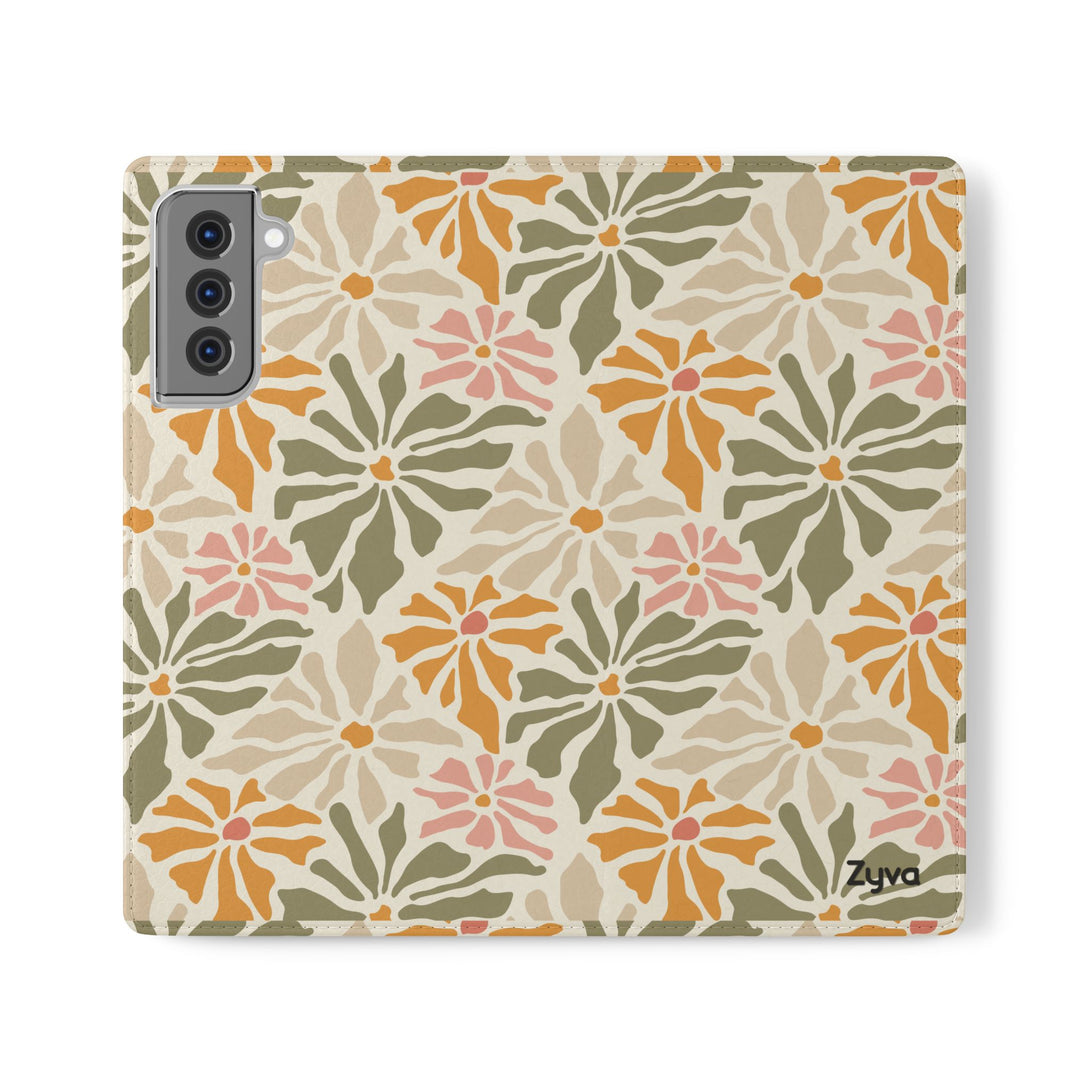 Harvest Bloom Phone Folio Case