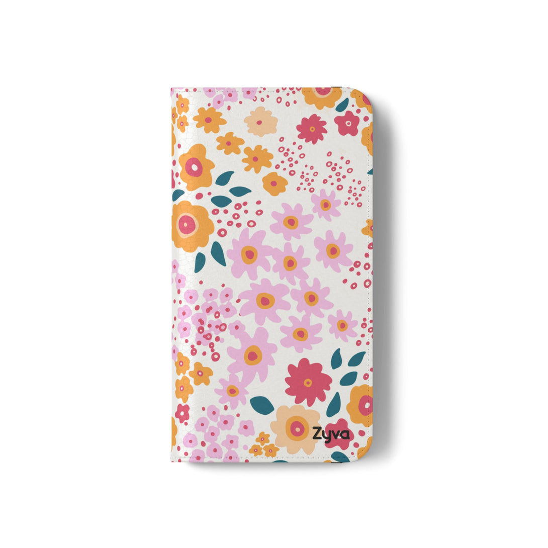 Floral Confetti Phone Folio Case