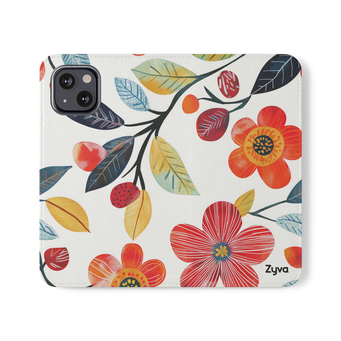 Midnight Tropic Phone Folio Case