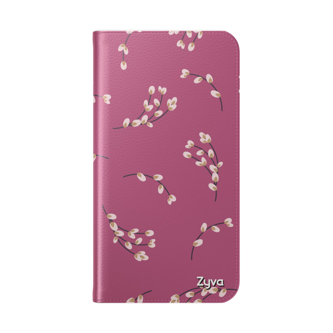 Blush Bloom Phone Folio Case