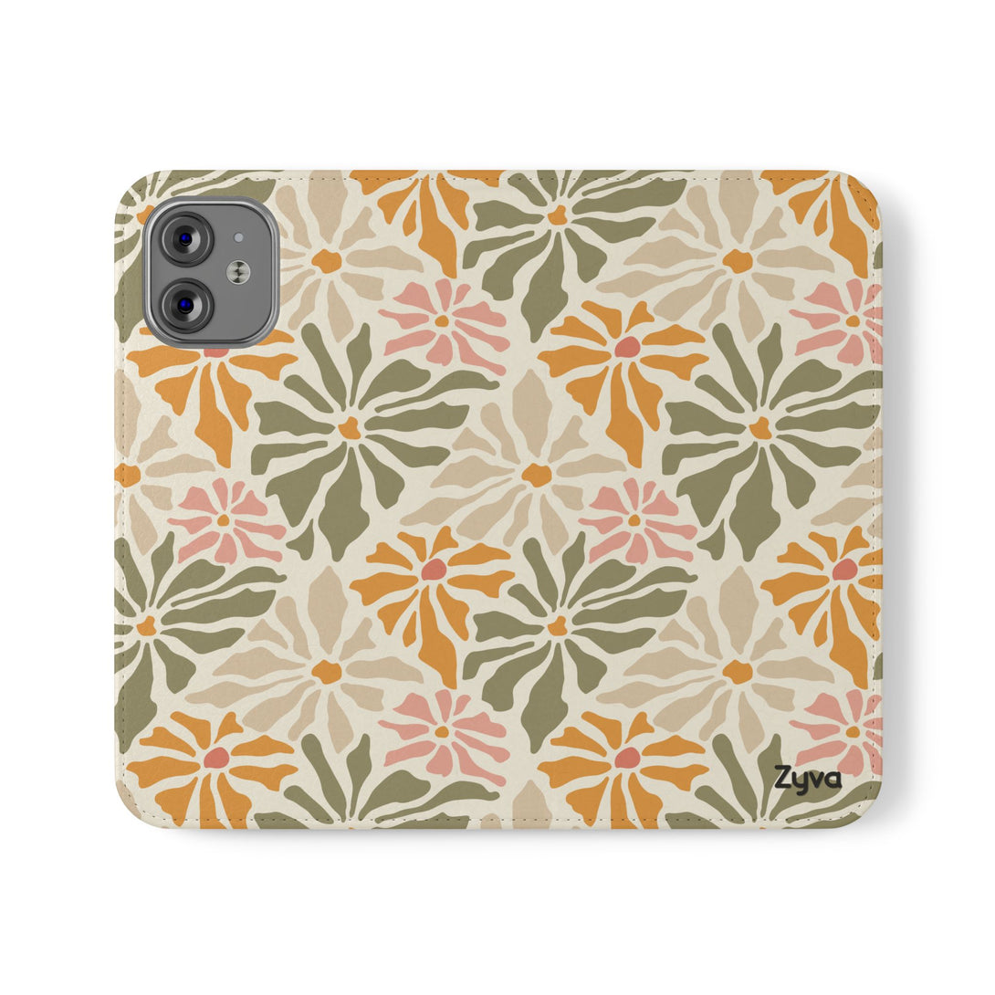Harvest Bloom Phone Folio Case
