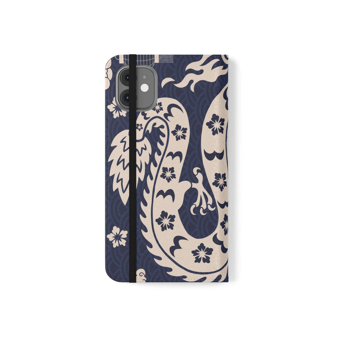 Sakura Serpent Phone Folio Case