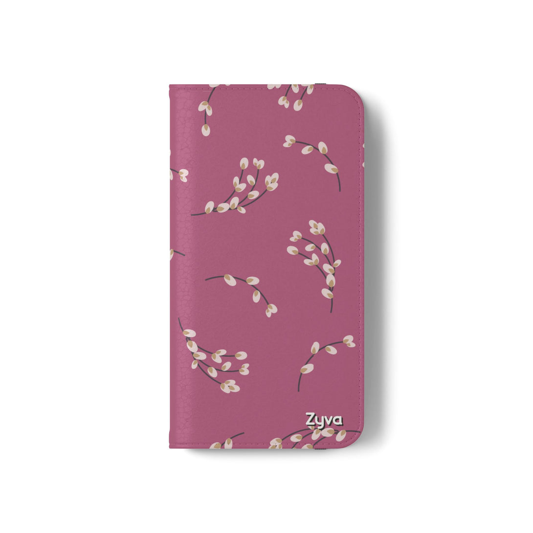 Blush Bloom Phone Folio Case