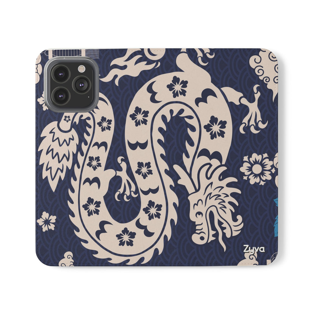 Sakura Serpent Phone Folio Case