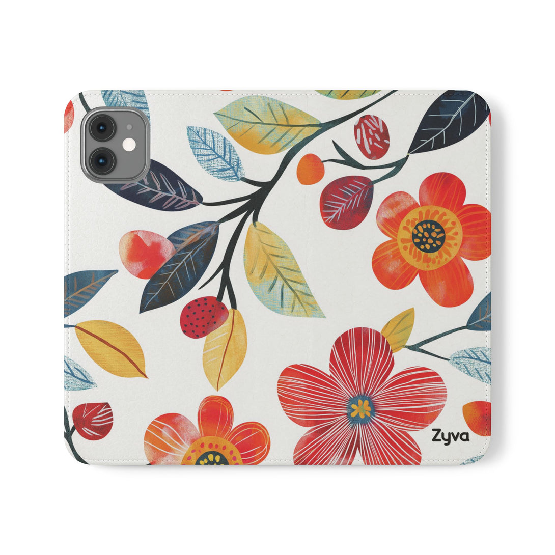 Midnight Tropic Phone Folio Case