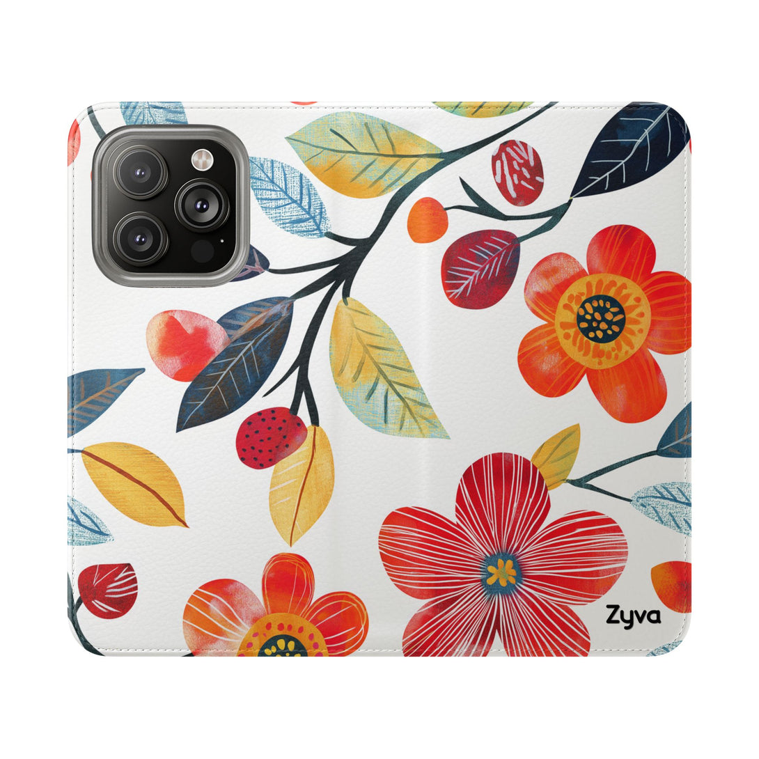 Midnight Tropic Phone Folio Case
