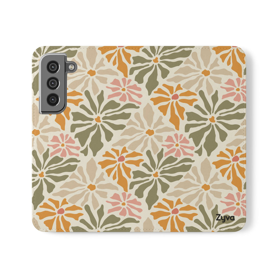 Harvest Bloom Phone Folio Case
