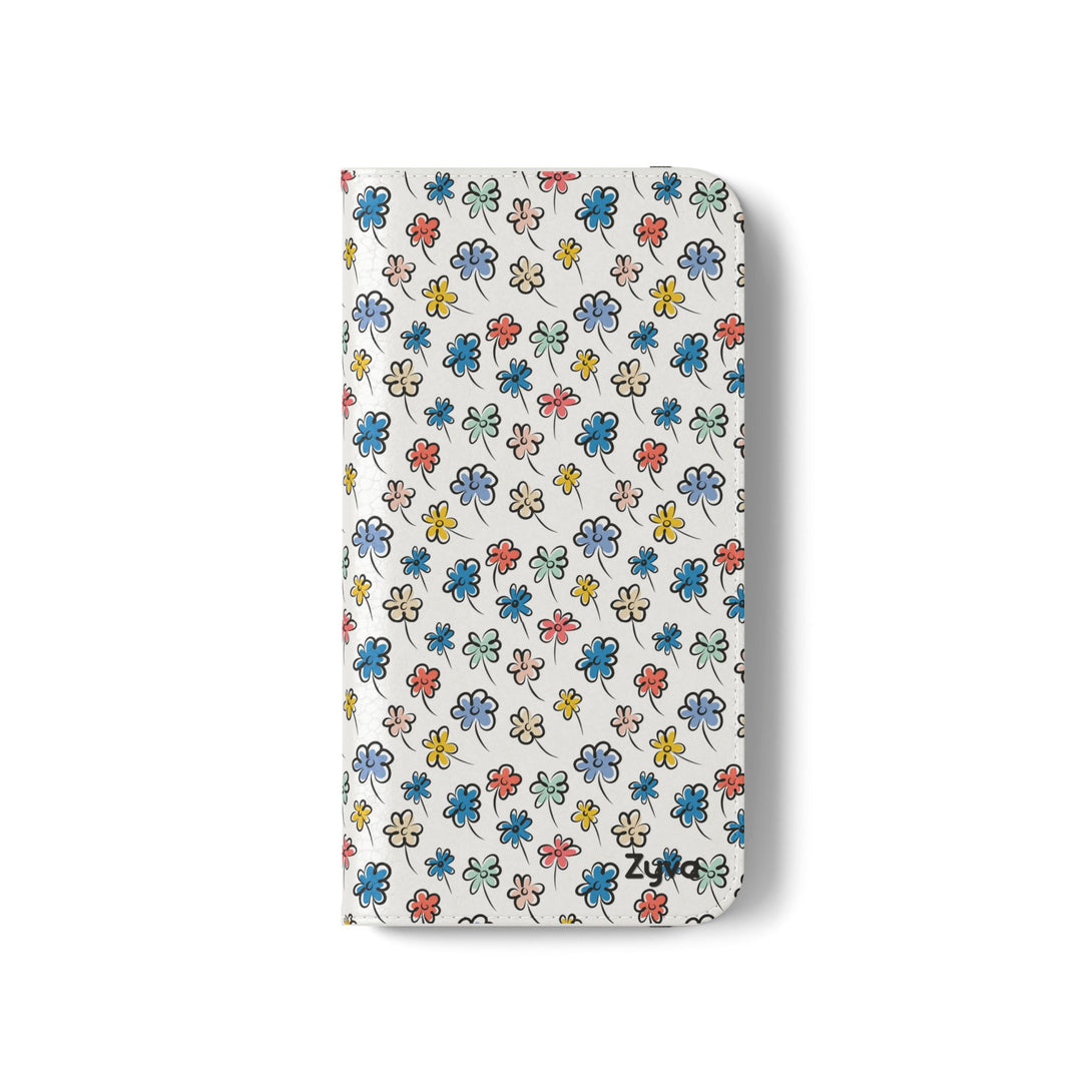 Sunny Scribbles Phone Folio Case