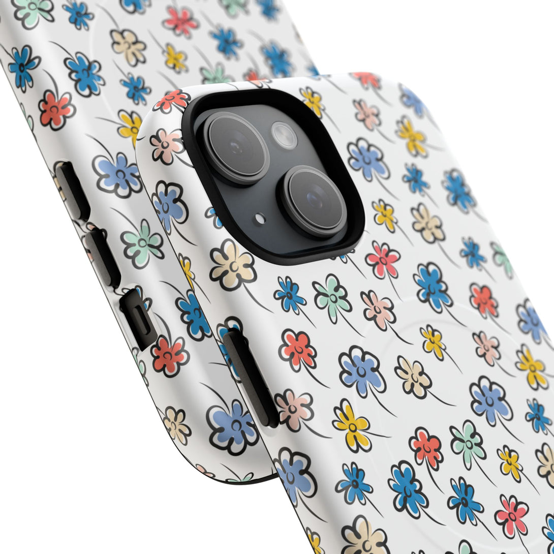 Sunny Scribbles iPhone MagSafe Case