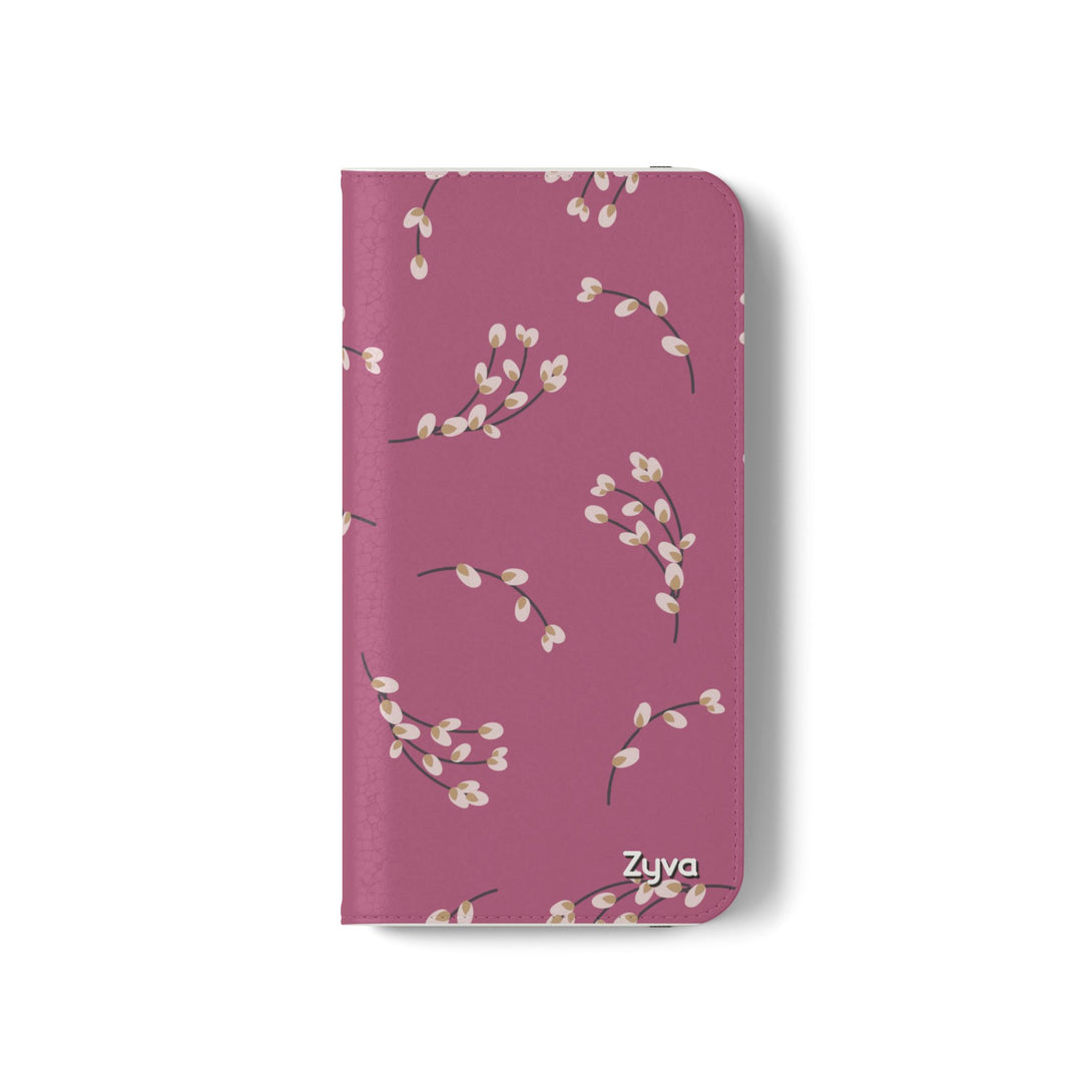 Blush Bloom Phone Folio Case