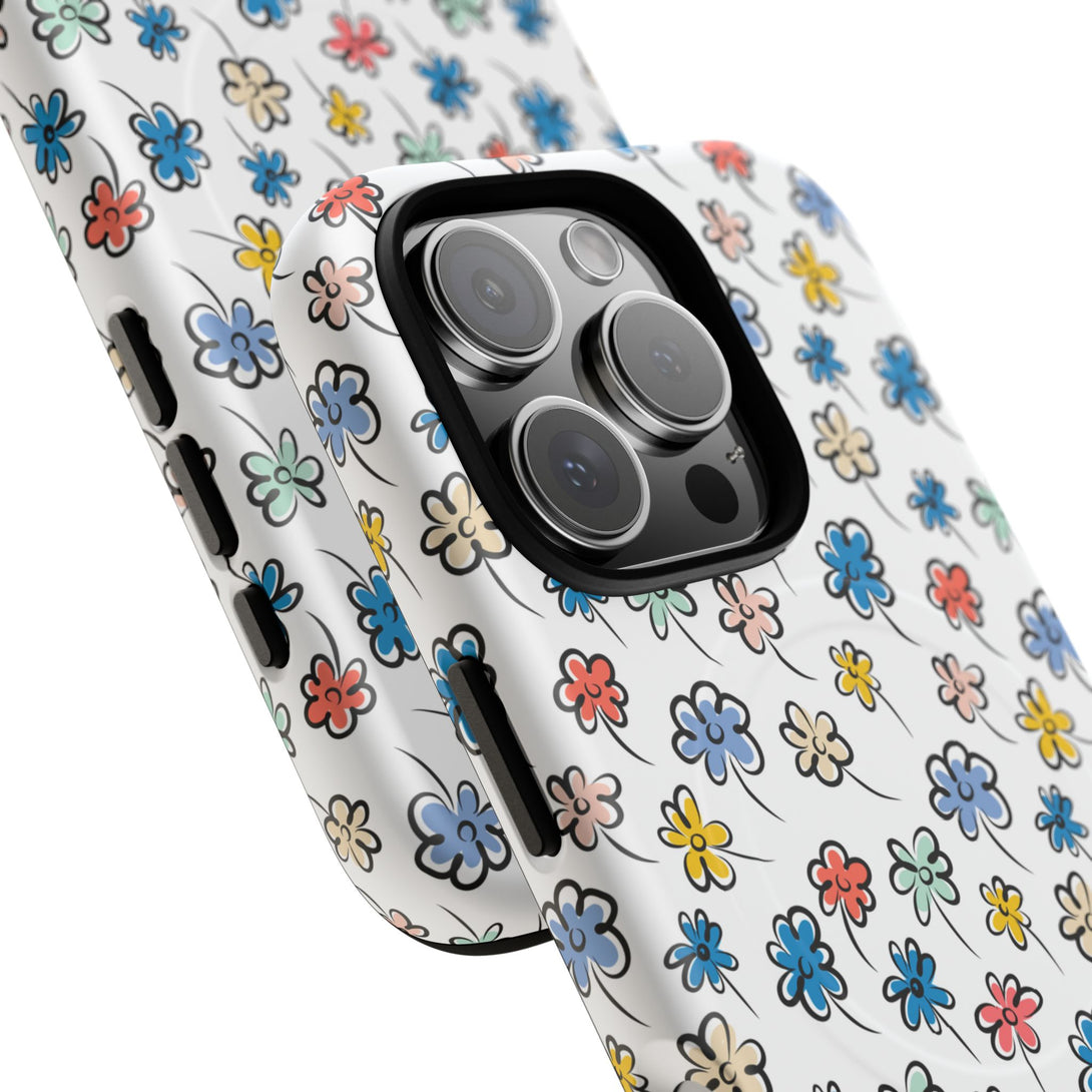 Sunny Scribbles iPhone MagSafe Case