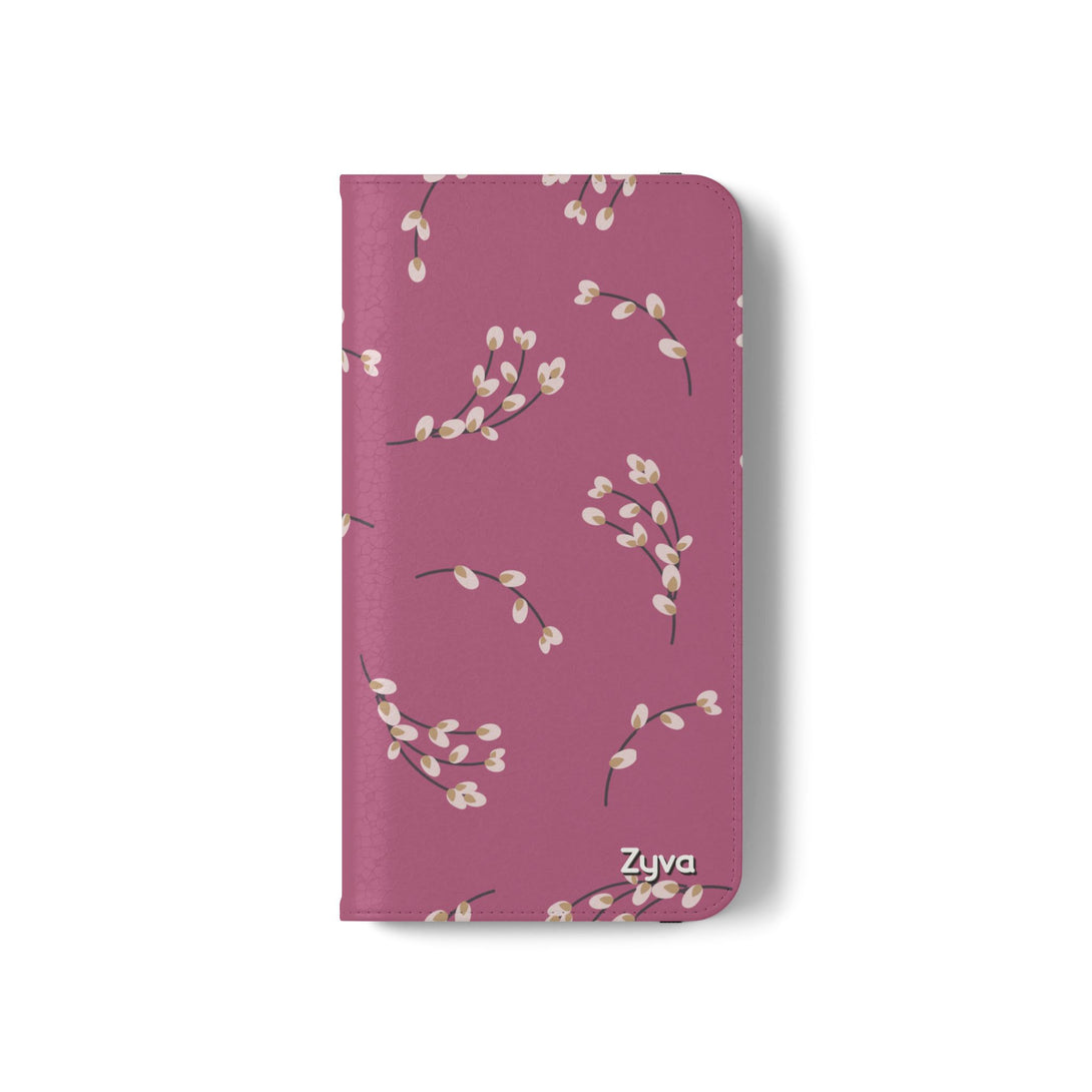 Blush Bloom Phone Folio Case