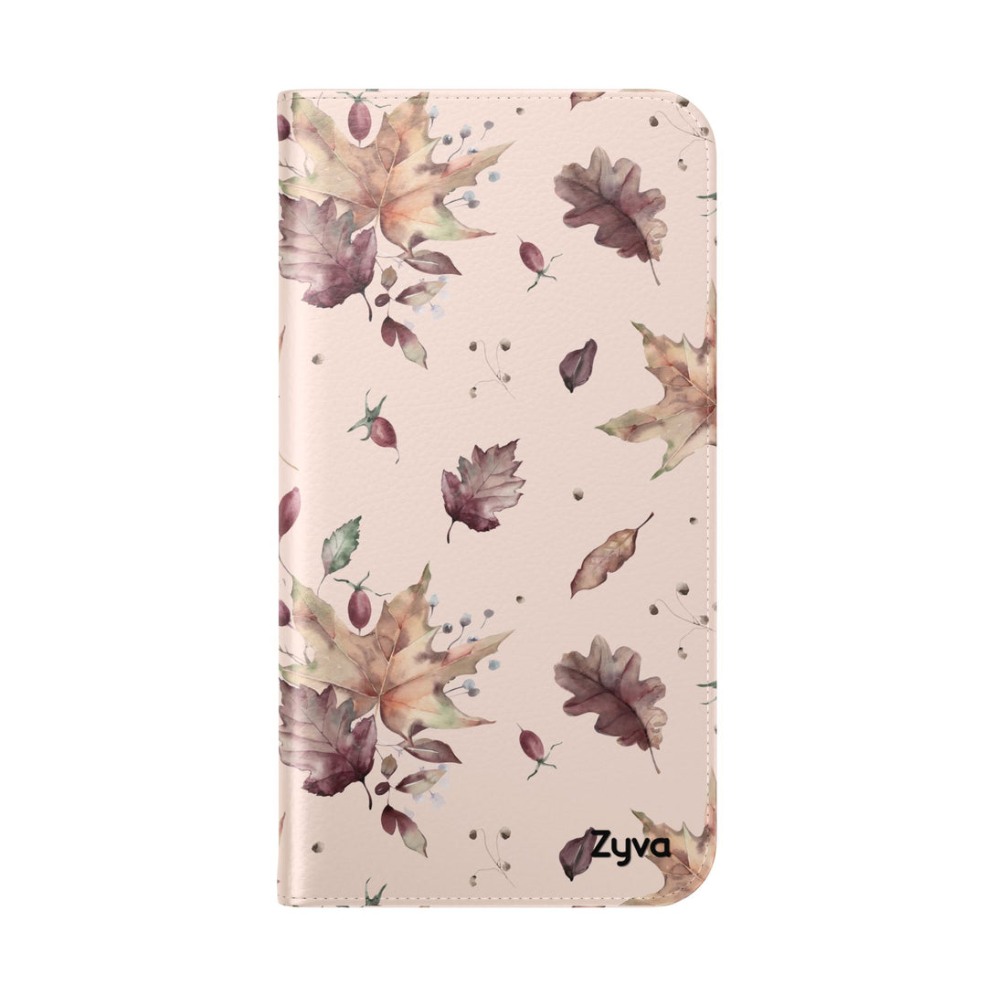 Crimson Crunch Phone Folio Case