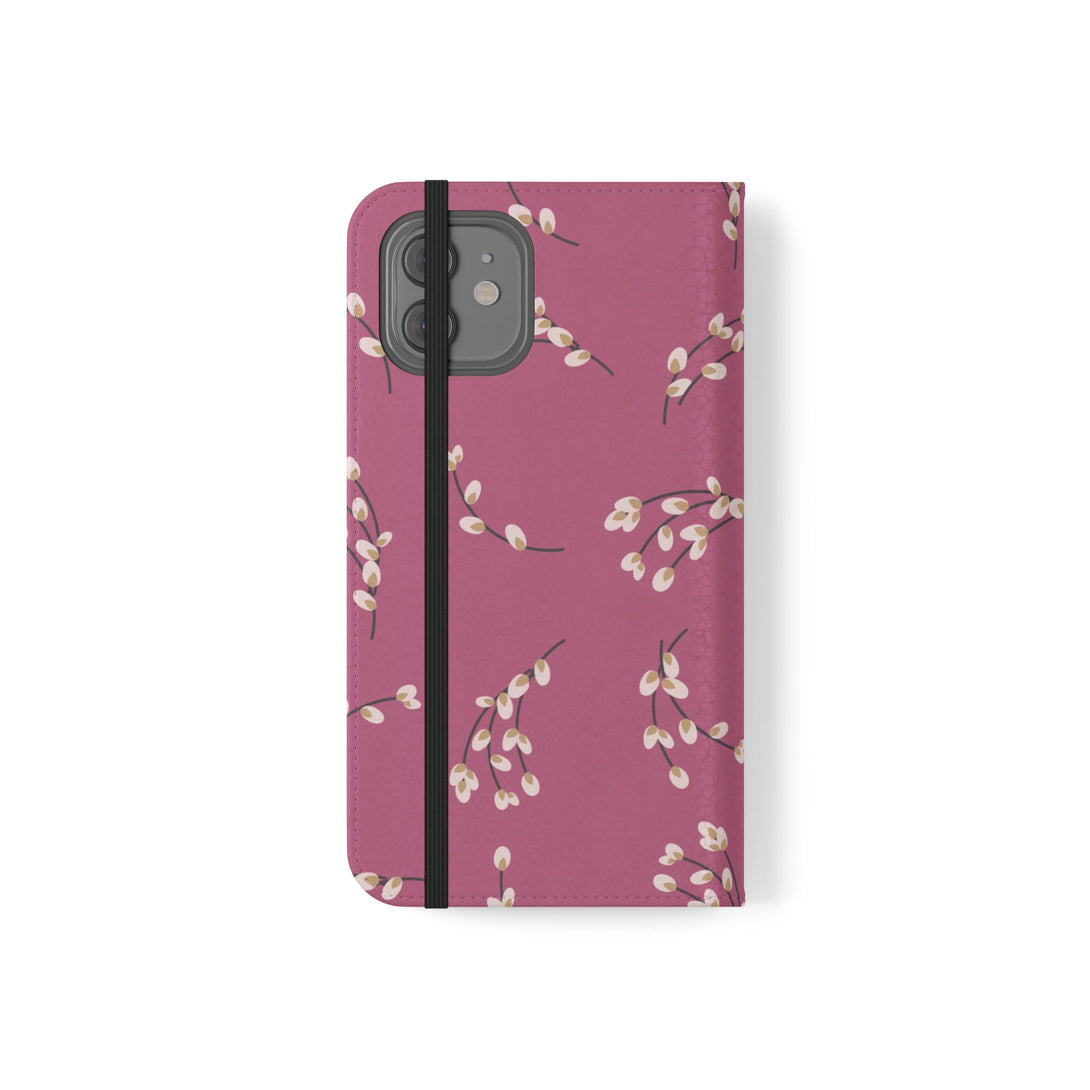 Blush Bloom Phone Folio Case