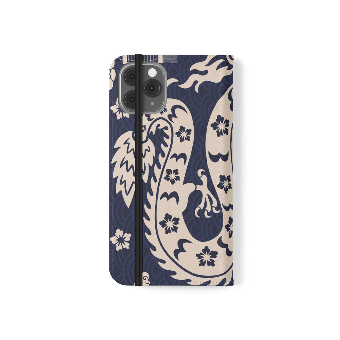 Sakura Serpent Phone Folio Case