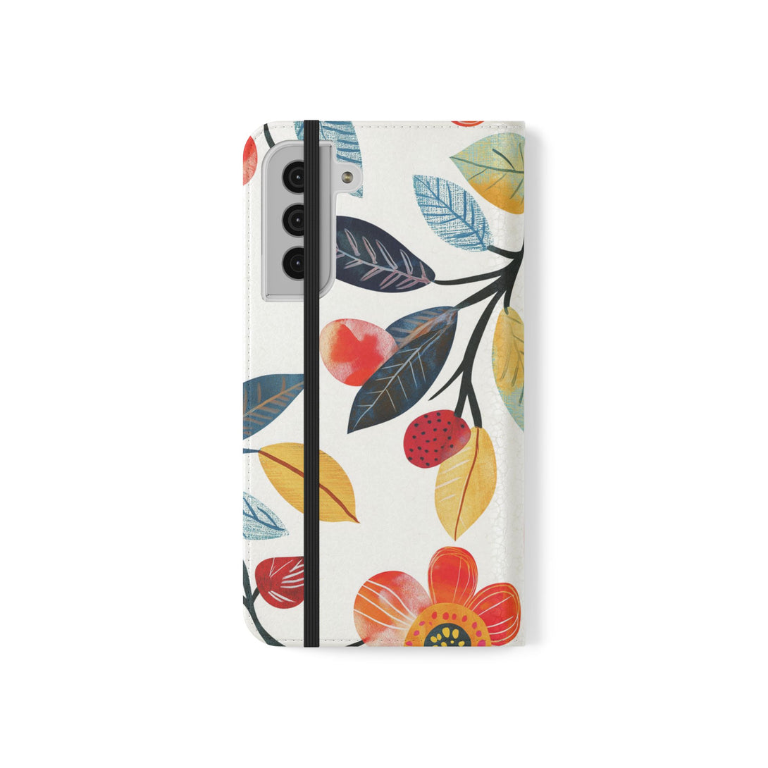 Midnight Tropic Phone Folio Case