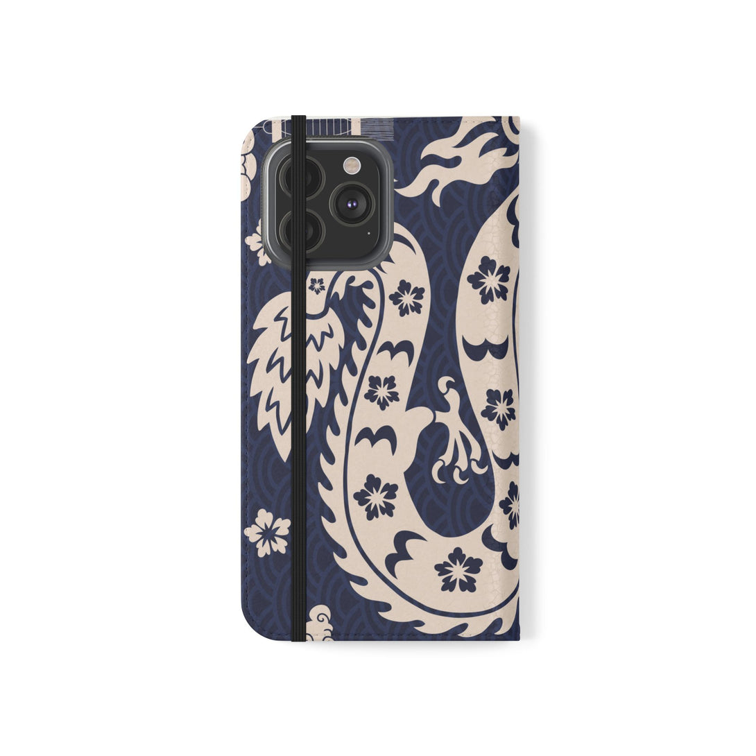 Sakura Serpent Phone Folio Case
