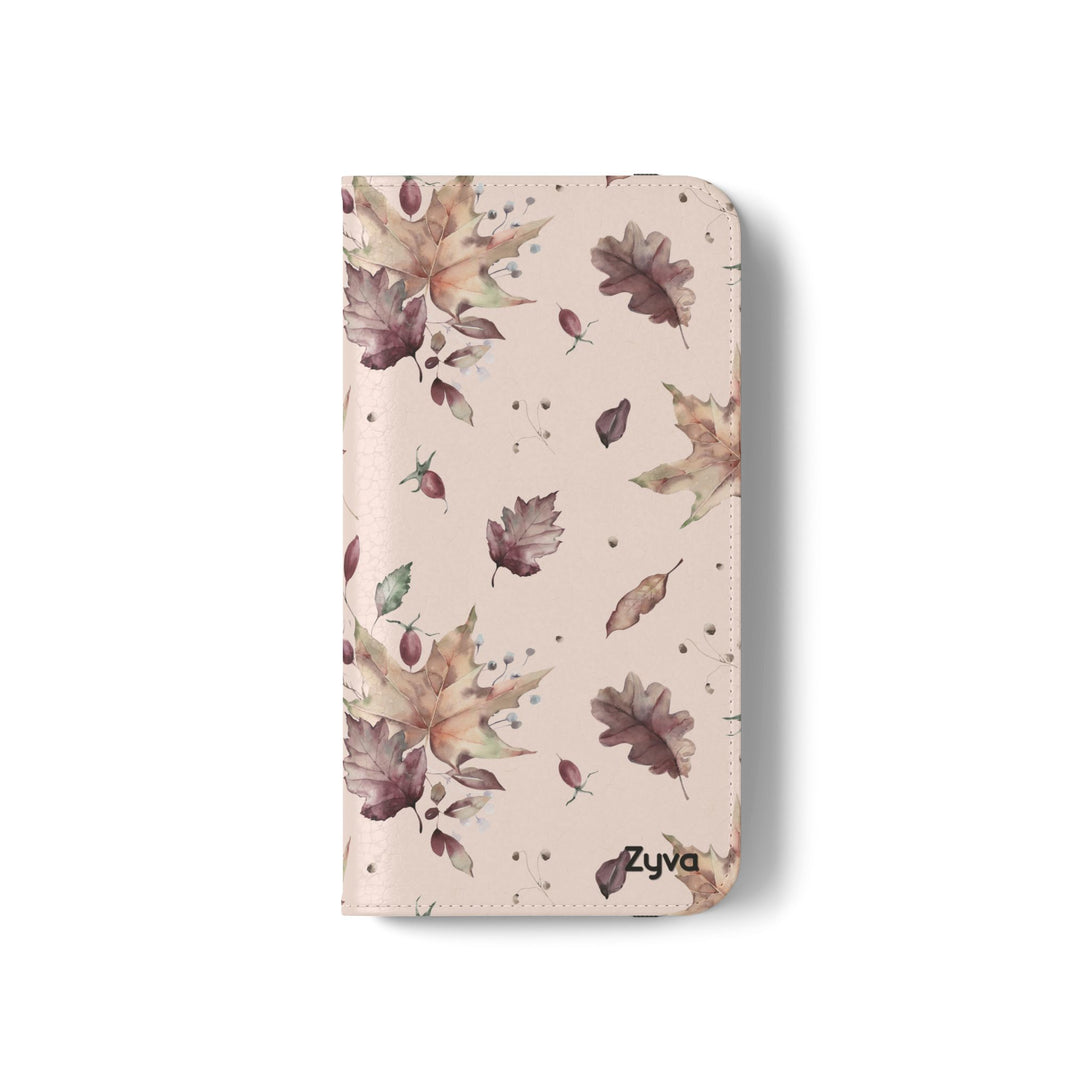 Crimson Crunch Phone Folio Case