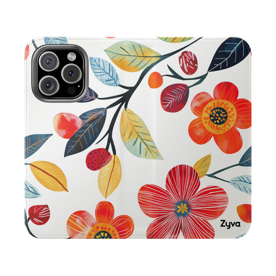 Midnight Tropic Phone Folio Case