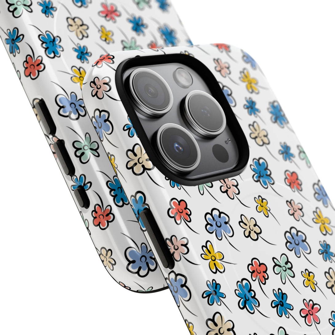 Sunny Scribbles iPhone MagSafe Case