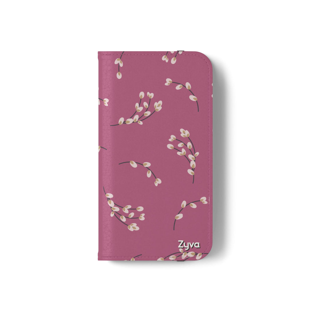 Blush Bloom Phone Folio Case