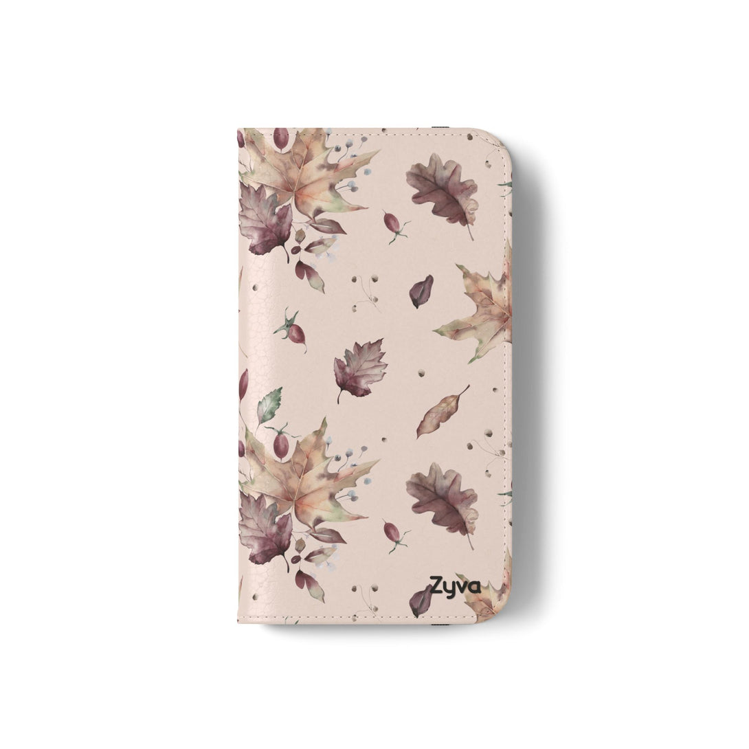 Crimson Crunch Phone Folio Case