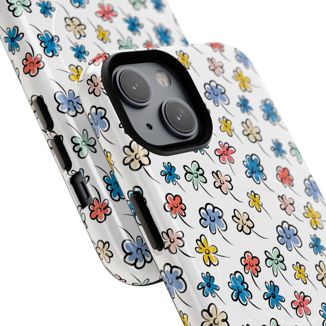 Sunny Scribbles iPhone MagSafe Case
