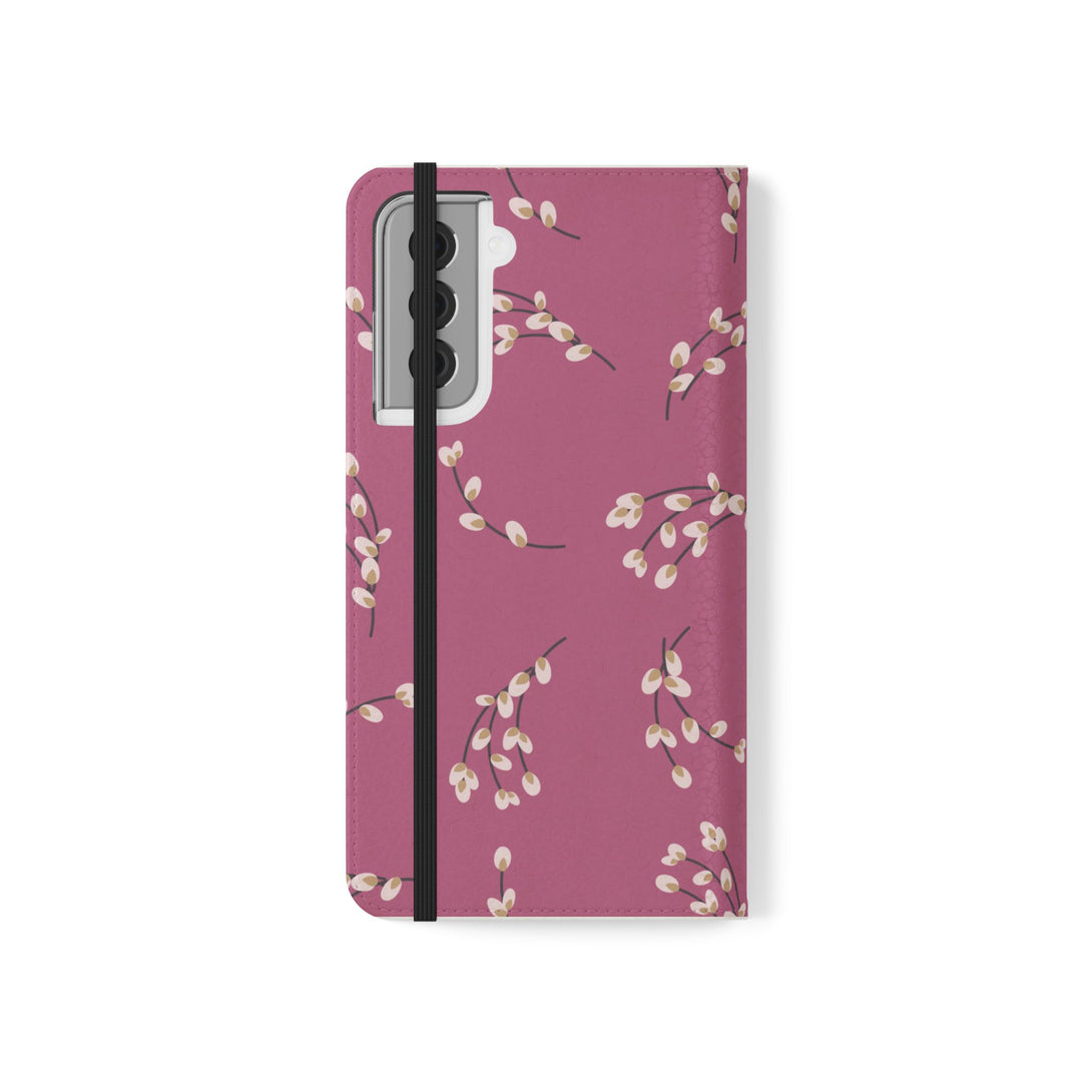 Blush Bloom Phone Folio Case