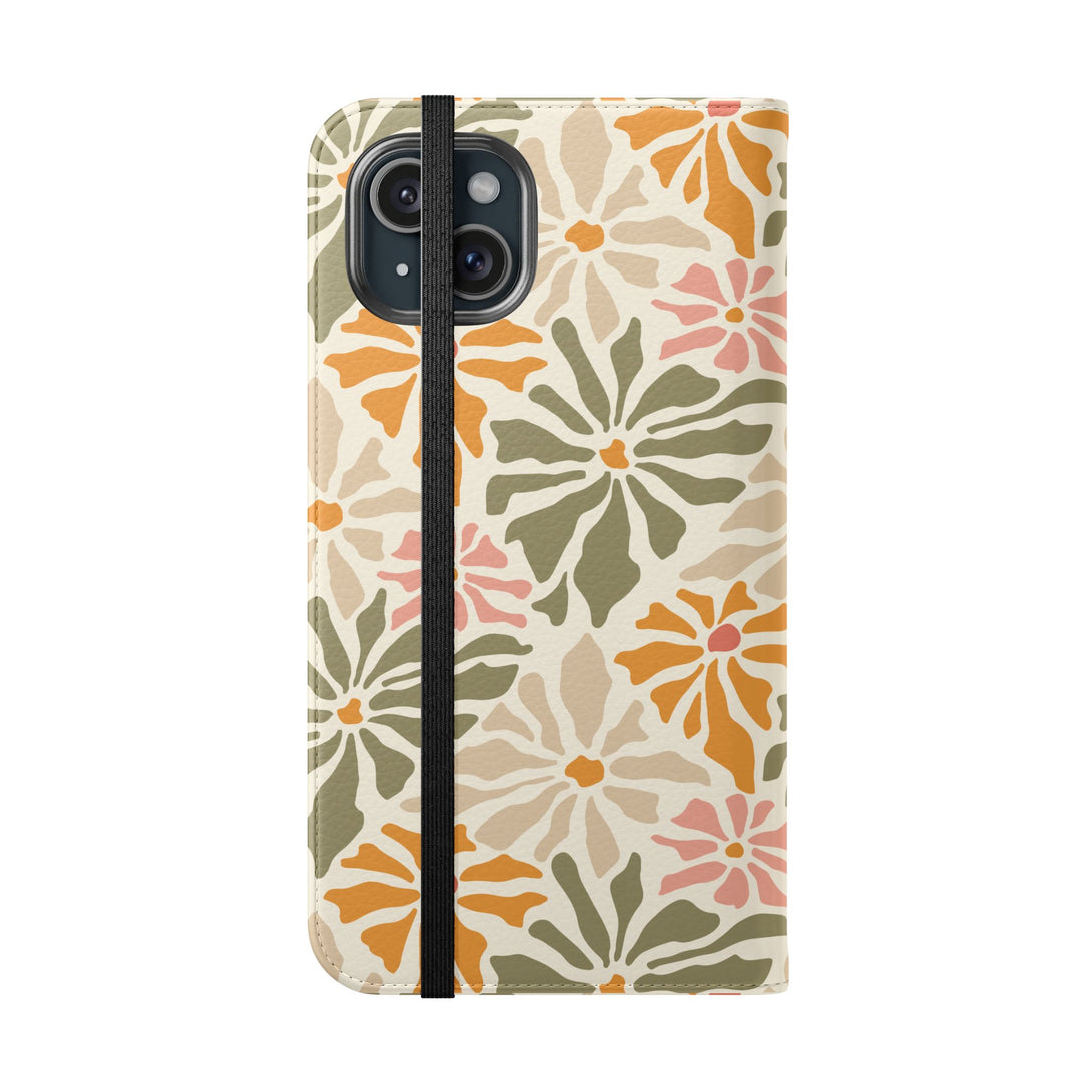 Harvest Bloom Phone Folio Case