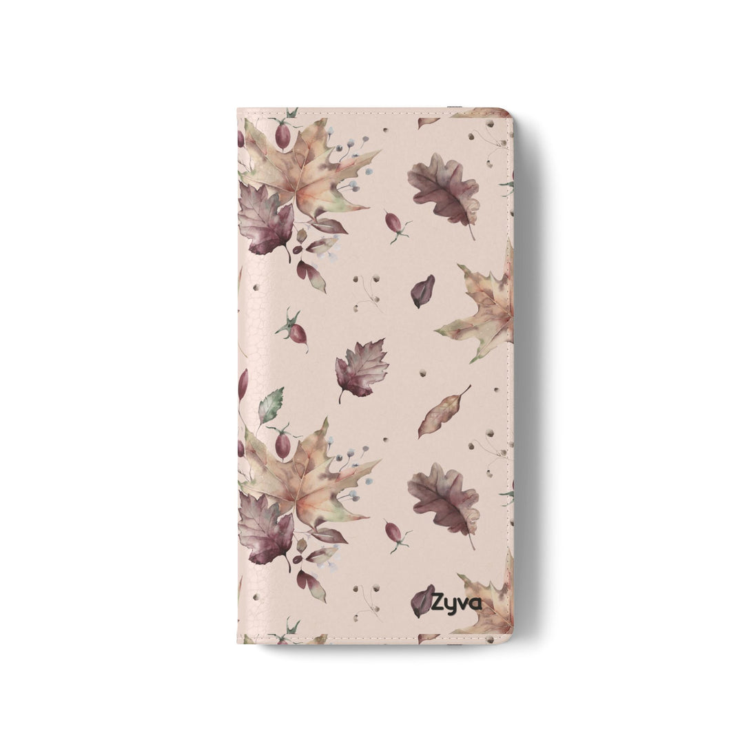 Crimson Crunch Phone Folio Case
