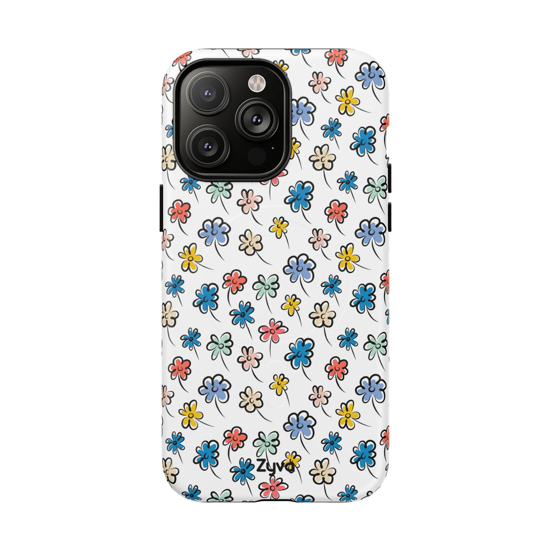 Sunny Scribbles iPhone MagSafe Case