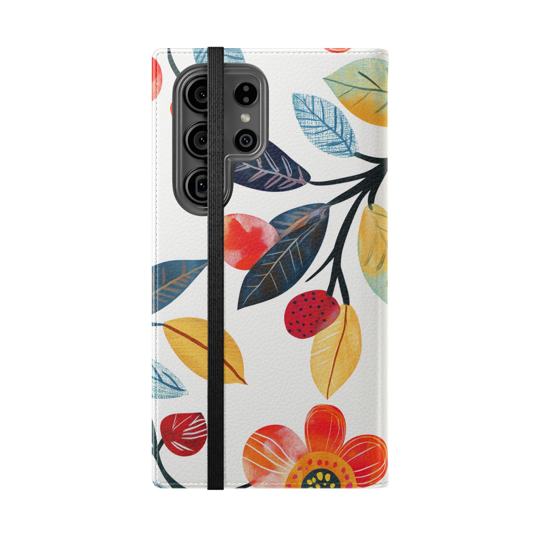 Midnight Tropic Phone Folio Case