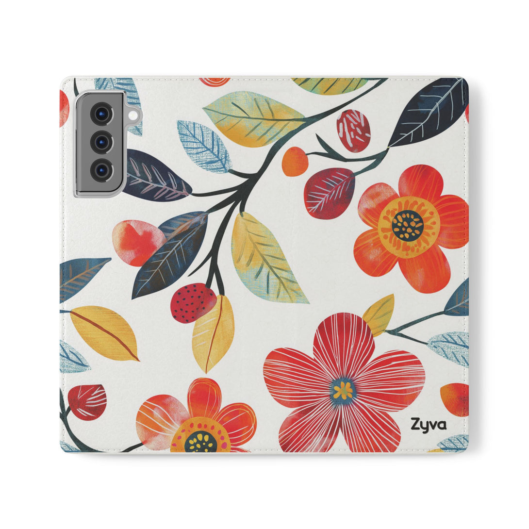 Midnight Tropic Phone Folio Case