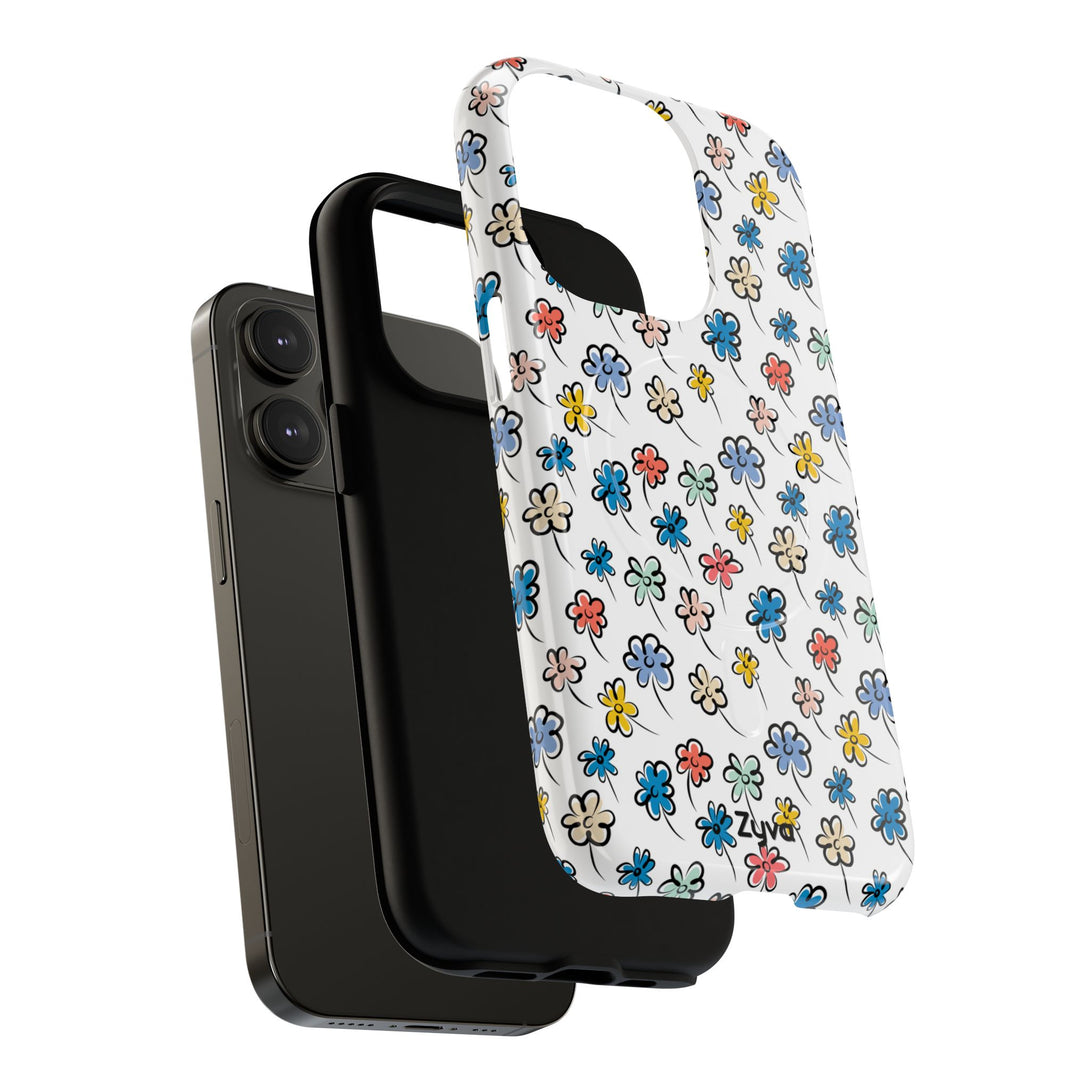Sunny Scribbles iPhone MagSafe Case