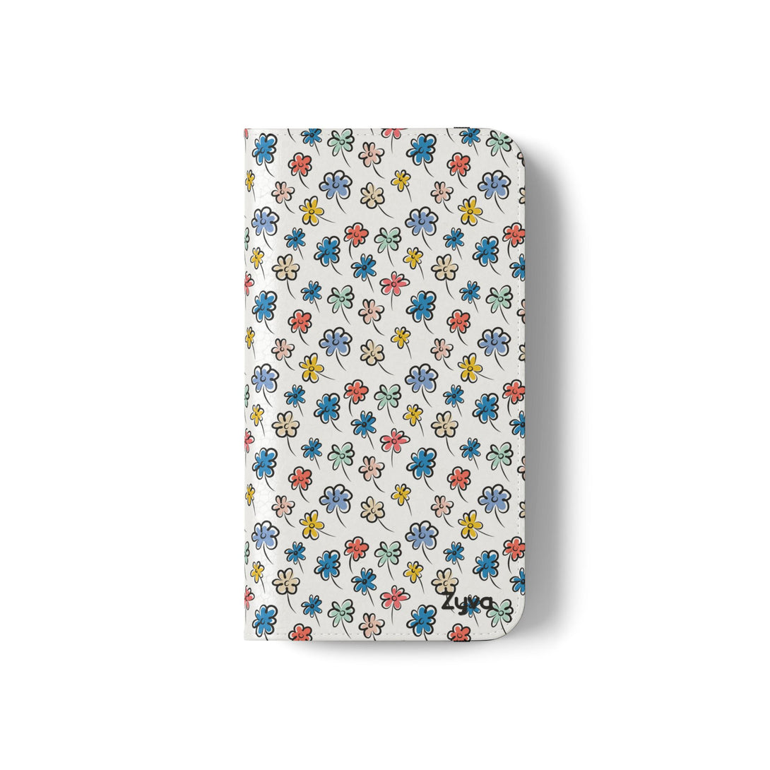 Sunny Scribbles Phone Folio Case