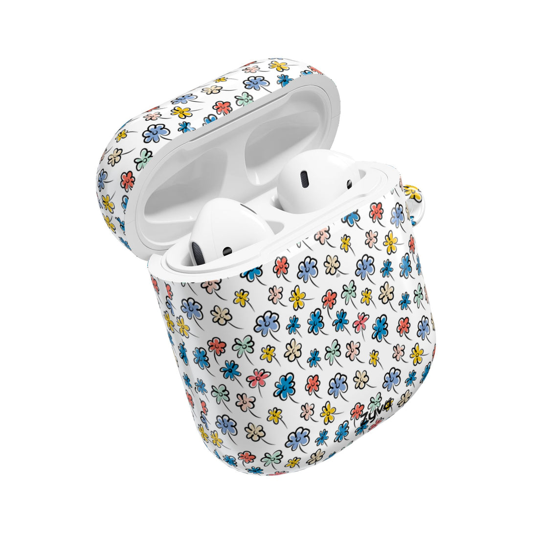 Sunny Scribbles AirPod Case