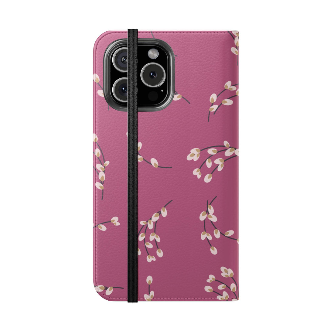 Blush Bloom Phone Folio Case